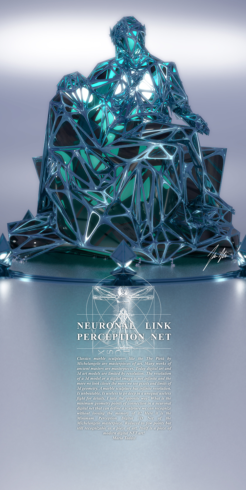 Neoart3 Michelangelo Neuronal Process Minimum Perception Net - Mario Taddei